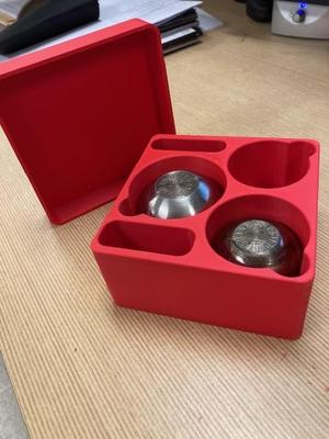 Storage Case for Interchangeable Trailer Hitch Balls