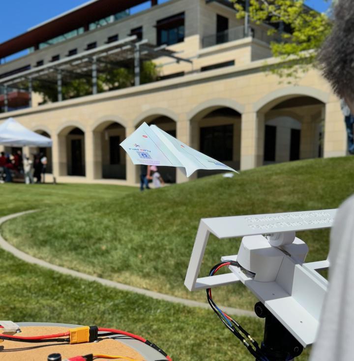 Motorized Paper Airplane Launcher