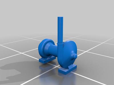 Pyle National type E steam generator HO scale