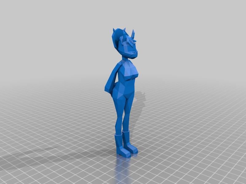 Trish from Goodbye Volcano High/Snoot Game