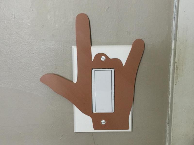 Rocker with I Love You