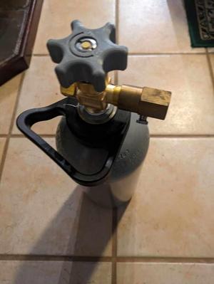 Gas bottle Tap replacement