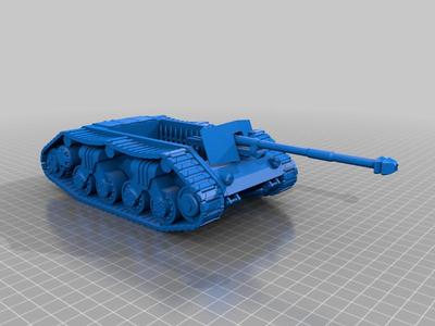 X-400 prototype tank destroyer