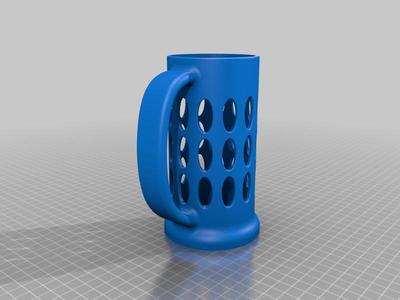 Beer Mug for 500ml Cans - Oval