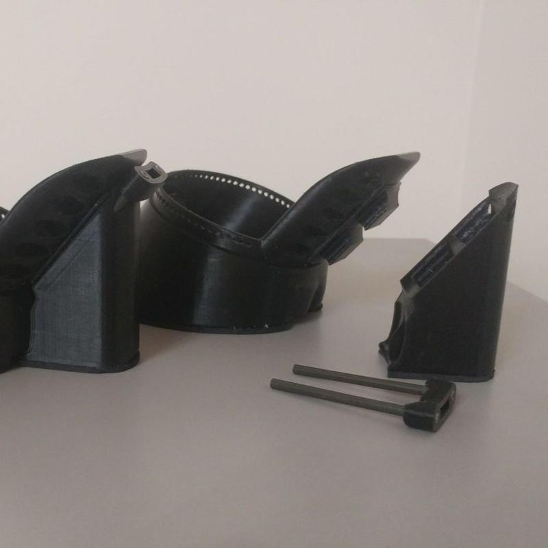 Detachable Heel for Hoof Shoes