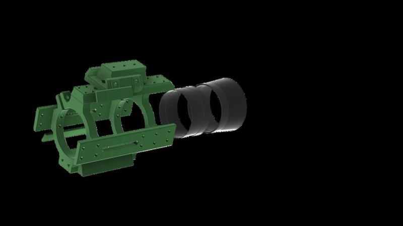 Evoguide ED50 Clamprings and accessories bars