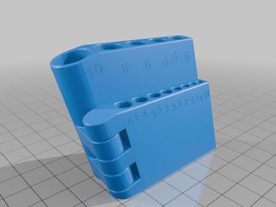 Metric Allen Key Holder