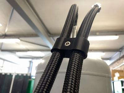 Dash 10 / AN10 hose clamp