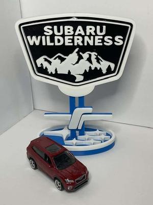 Subaru Wilderness Forester sign