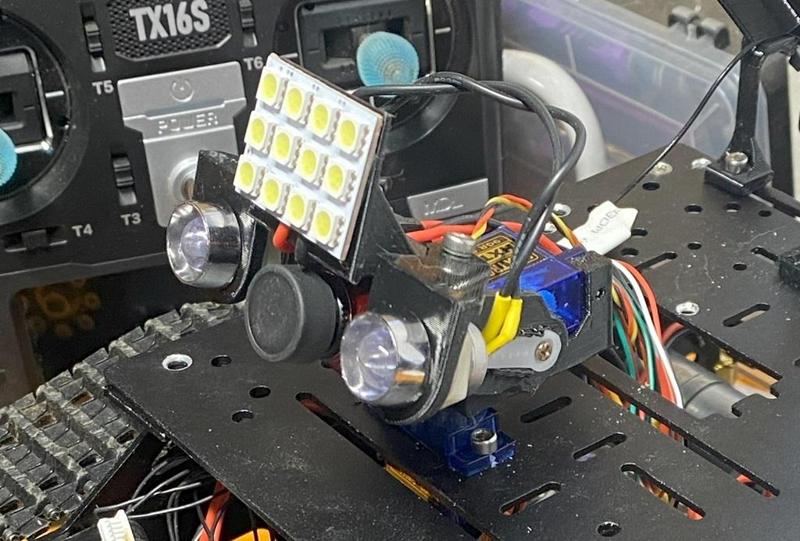 Servo Gimbal Light Mounts