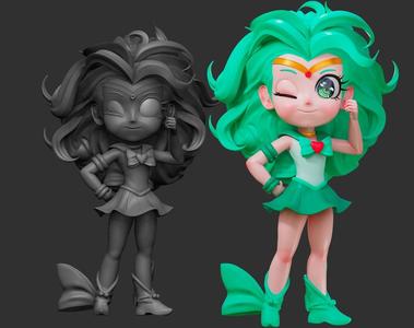 Sailor Moon Chibi - Free 3D print model