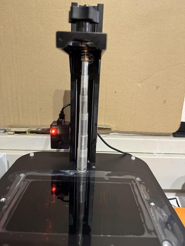 Telescopic X-screw Protector for Resin Printers