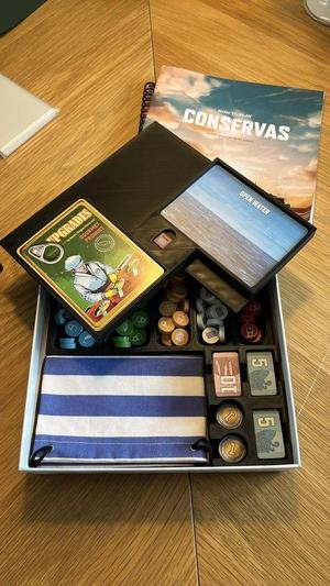 Insert for Conservas board game