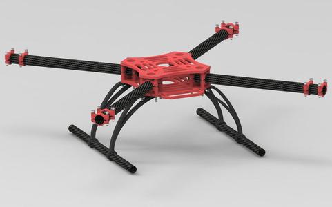 Drone quadcopter frame BX500C V2