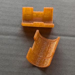 Wire Shelf Clip - print laying down no support