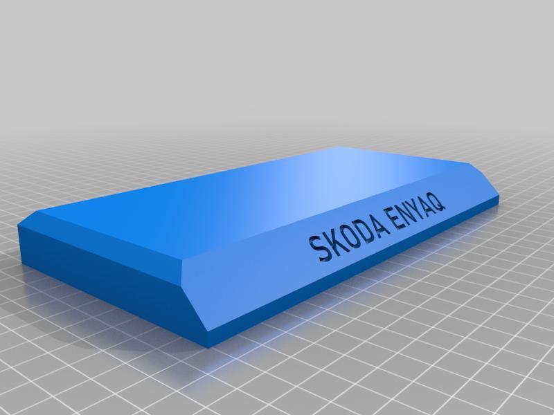 SKODA ENYAQ Model Stand