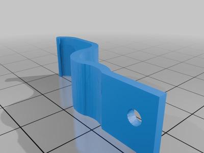 Single Vinyl Siding Clip with M3 hole