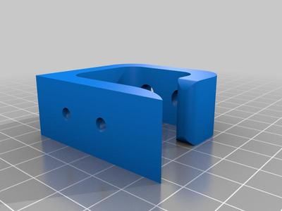 Cable holder under desk