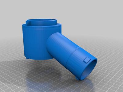 Absaugadapter Record Power Sabre 350 sawdust collector for osVAC