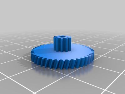 Roomba 960 sidebrush midle helical gears for original motor