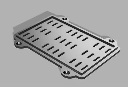 Raspberry Pi 5 PCIe NVMe Case for Pimoroni NVMe Wall mounting