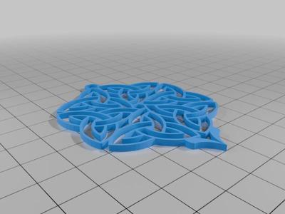 celtic necklace piece