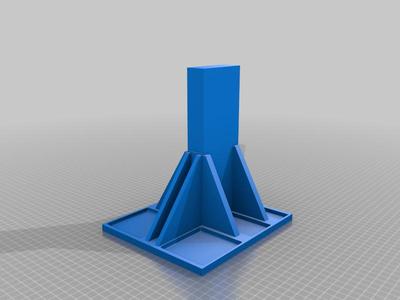 AR-10 Stand with Integrated Parts Tray