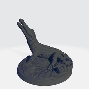 Crocodile / Alligator (50mm base)