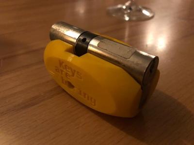 Ergonomic Lock Pick Holder / Handle for Euro-Cylinder