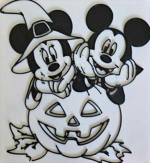Miki and Minnie Halloween