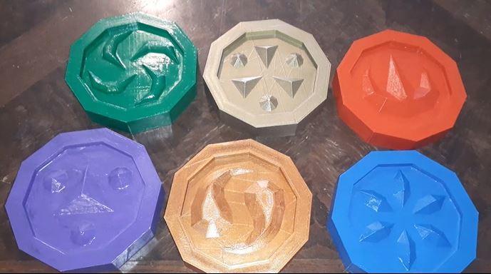 Zelda Ocarina Of Time Medallions