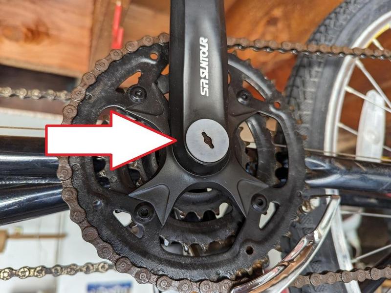 Bicycle Alloy Crank Dust Cap