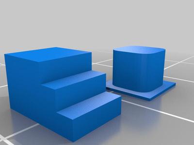 N-Scale Trailer AC and Stairs 