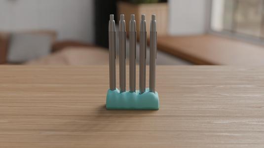 Modern pen stand