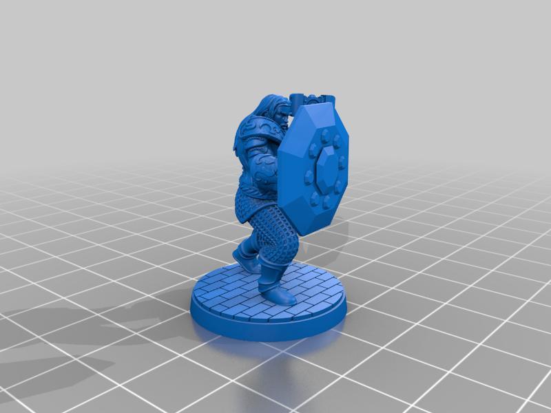 26mm Based Human Cleric #1