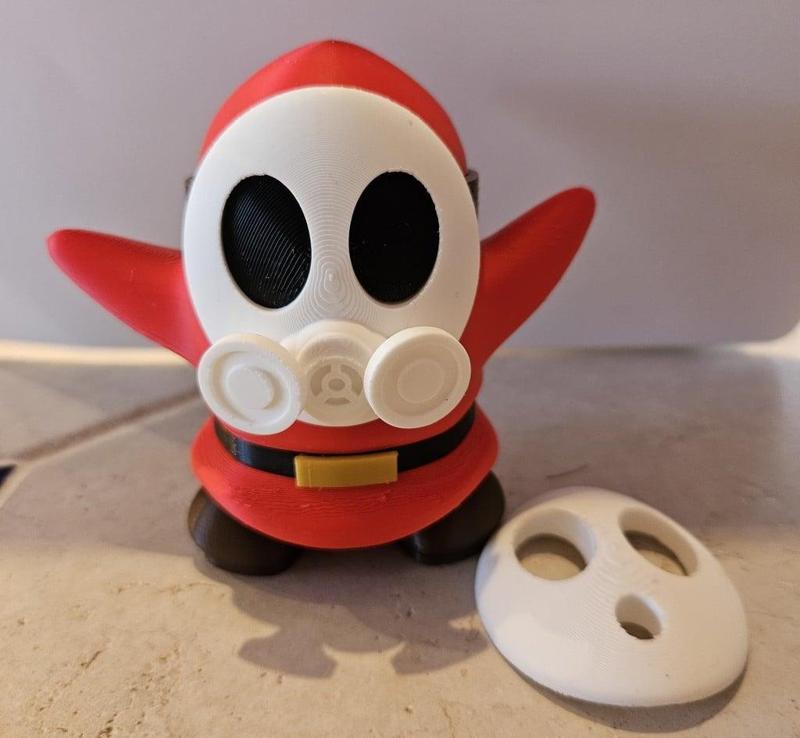 Gas Mask for Shy Guy from Mario games.