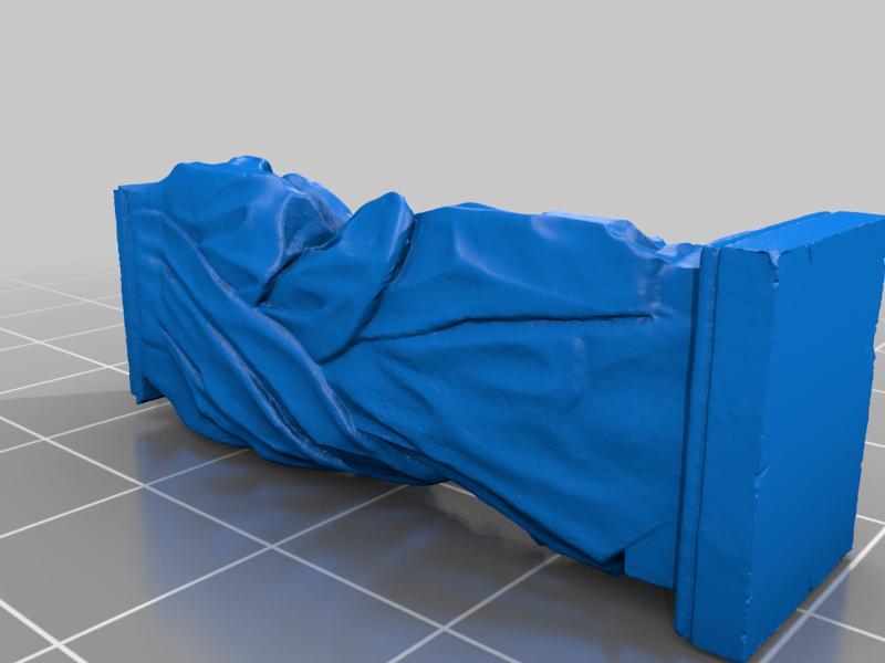 Atlas holding Apple Homepod mini statue