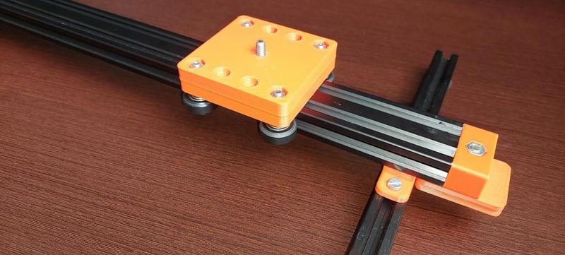 Camera Slider with 40X20 V-Slot aluminium profile