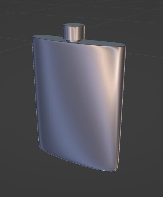 hip flask - whiskey, liquor pocket bottle