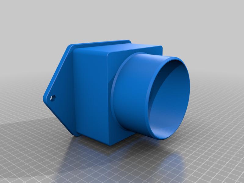 DELACK Enclosure HEPA Filter + 4-Inch Ventilation Duct