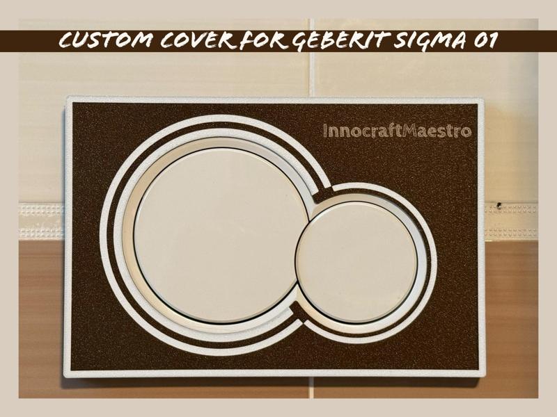 Geberit Sigma 01 Cover Plate (2 Button)