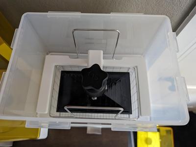 Mercury X Mars 4 9K Build Plate Adapter