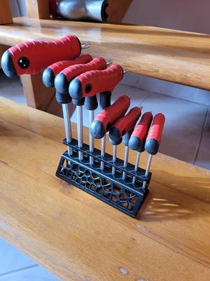 Lidl Powerfix torx wrench holder - Voronoi 