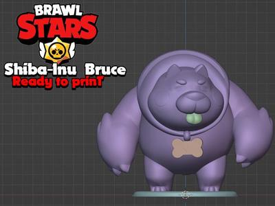 Shiba-Inu Bruce - Brawl Stars