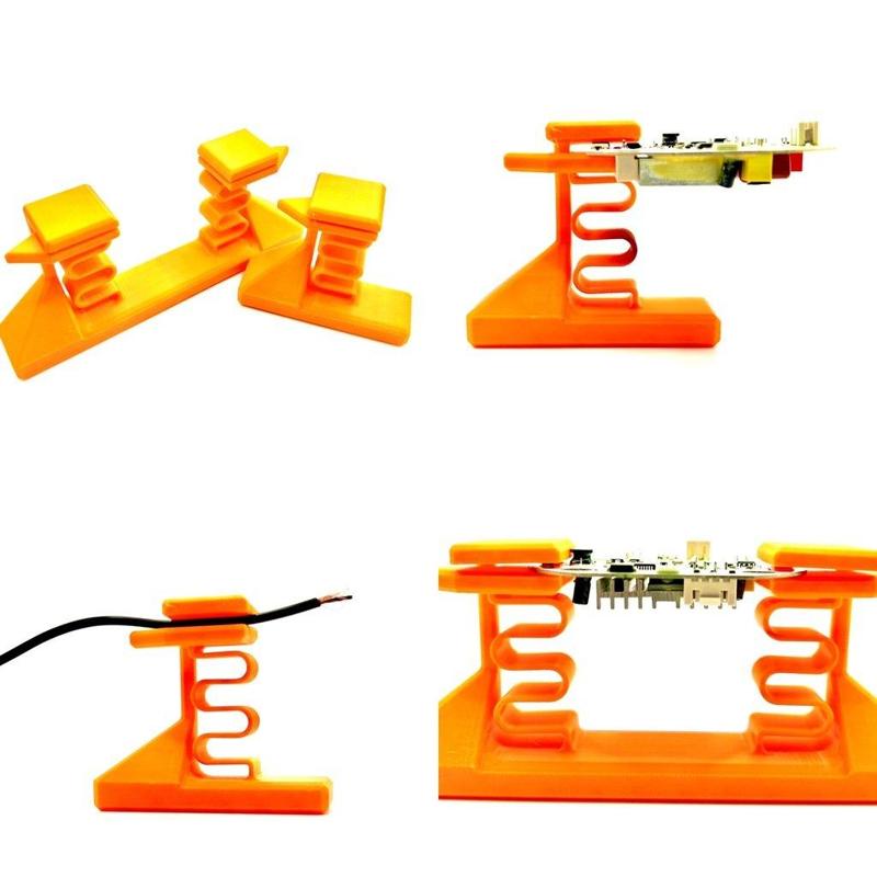 FULLY 3D PRINTABLE Helping Hands/PCB Holder