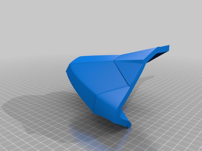 Split Pieces Halo Master Chief Helmet (Visor-Less edition) Remix