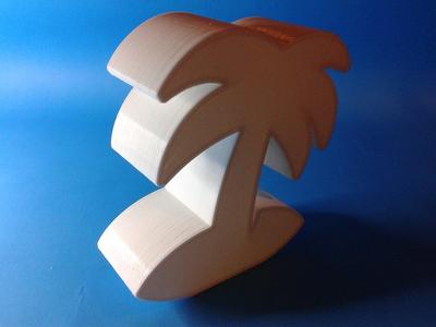 Coconut tree, nestable box (v1)
