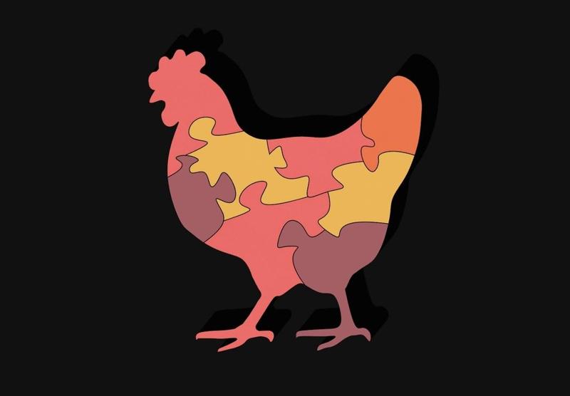 3D Chicken Puzzle