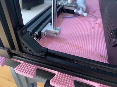 Aluminum Extrusion Corner Bracket