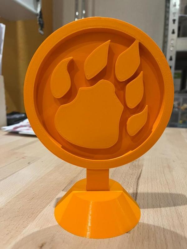 World of Warcraft Guardian Druid Logo Stand